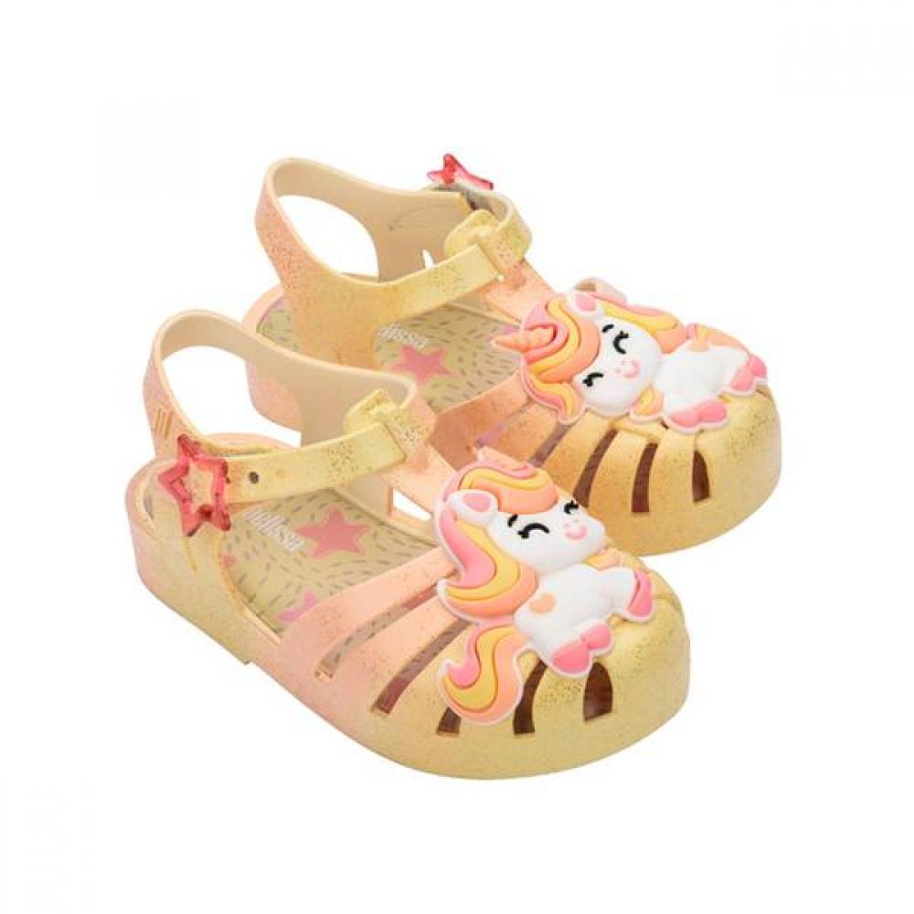 Mini Melissa Toebox Possession Uni Baby  Soft Jelly Shoes  Mskcg2tspu11 140mm   