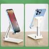 Adjustable Desktop Phone Stand - Foldable, Non-Waterproof ABS Material, Universal 10.16-20.32cm Devices, Perfect for Office
