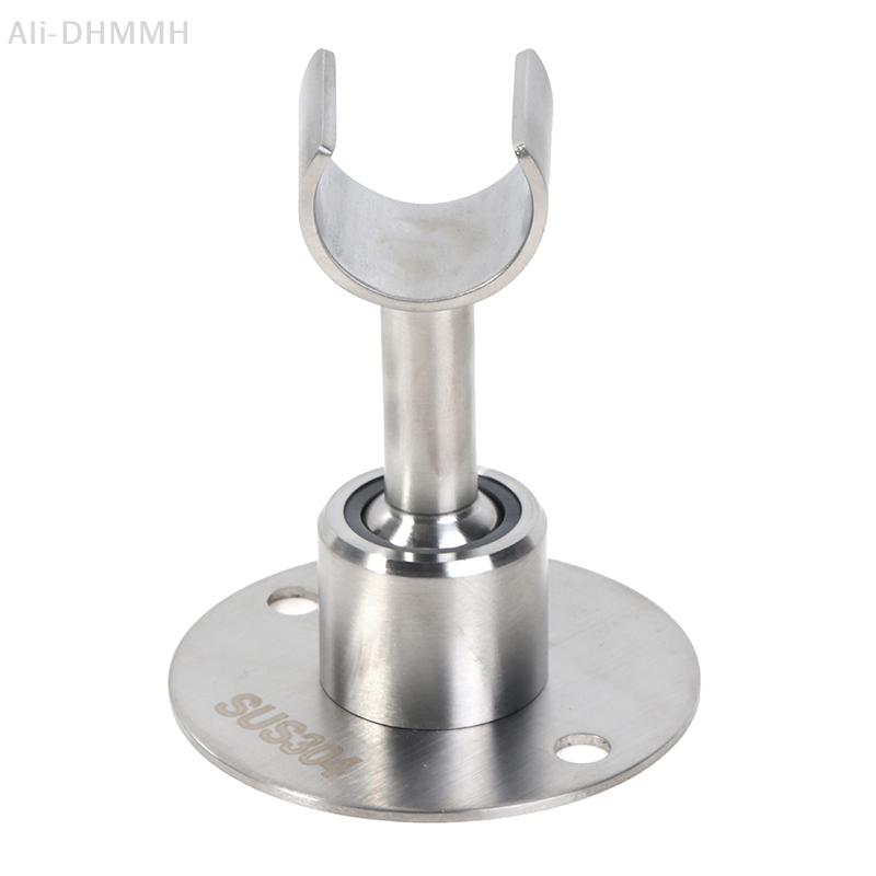 Stainless Steel Shower Head Holder Wall Mounted Heavy Duty Adjustable Angle Easy Install Bathroom Accessory with Screws Home And