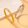 Stainless Steel Colorfast Luxury Bracelet with Unique Design