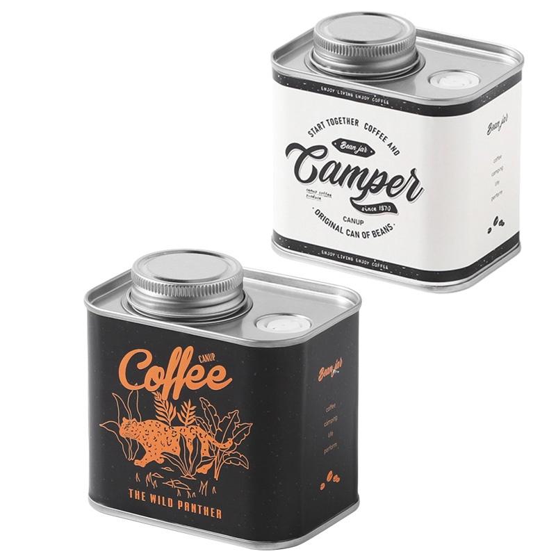 Ins Style Kaffeebohnen Versiegelter Behälter Outdoor Camping Blechdose für Lebensmittelverpackung und Lagerung