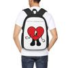 Bad Bunny Rapper Reggaeton Artist Student Backpack School Bag Hiking Travel Daypack for Boys Girls Fashion Bookbag Shoulder Bags