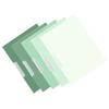 5Pcs File Folders Report Cover Set 50 Sheets Capacity Plastic Binder Paper Protector File Organizers with Side Opening