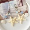 Charm Seashells Keychain Portable Resin Craft Ideal for Backpacks Keyrings