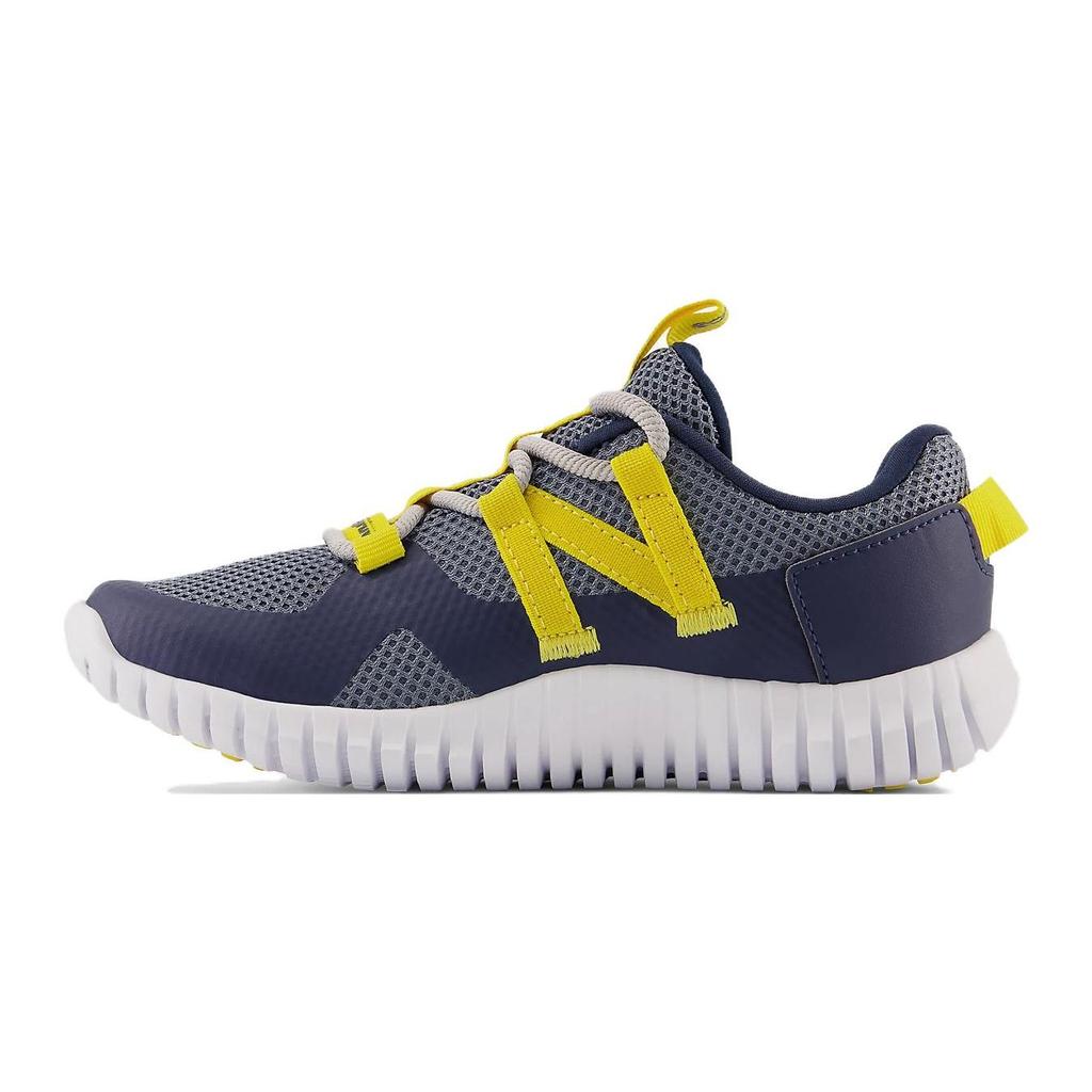 New Balance Playgruv v2 Bungee Little Kid Blue Honeycomb Kids Sneakers PTPGRVAB