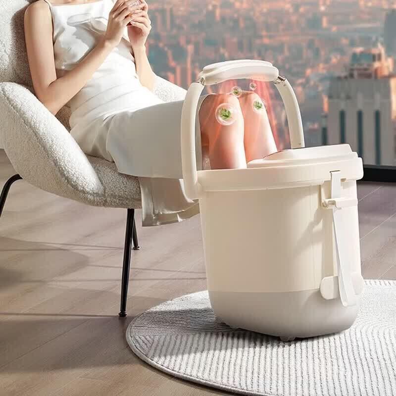 Bear Electric Heated Foot Spa with Massage CN plug (adapter included)