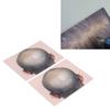 Man Bald Micropigmentattion Practice Skin Silicone Hairline Microblading Practice Pads for Scalp Pra