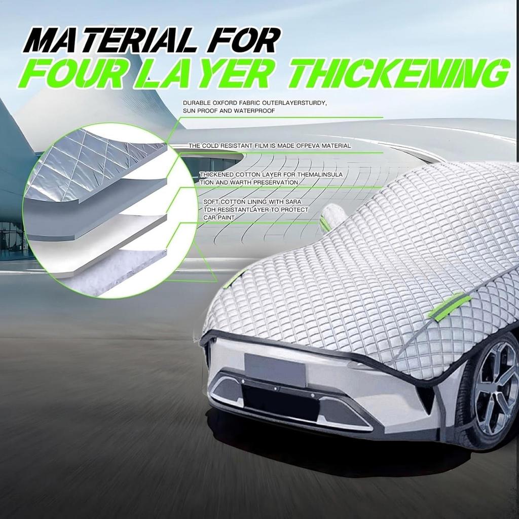 Car Cover Outdoor Waterproof Protection Four Seasons Windshield Protection Car Protector Snow Guard Sunshade Frost Cover Parts