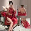 Sexy Fun Uniform Antique Hanfu Passion Suit Pure Desire Hot Fun Belly Pocket Bridal Uniform Temptation