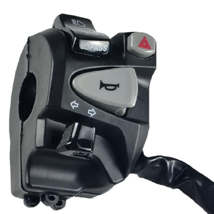 Motorcycle Horn Turn Signal Switch 22mm Handlebar Switch Replace for 150