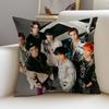 Trendy NNCT 127S Cushion Cover Breathable and skinfriendly linen pillowcase square removable and washable cushion
