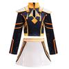 COS plays the role of a girl in costume, Rumizo, and the Witch Hunt Troupe dresses up as high-quality suits and demon hunters