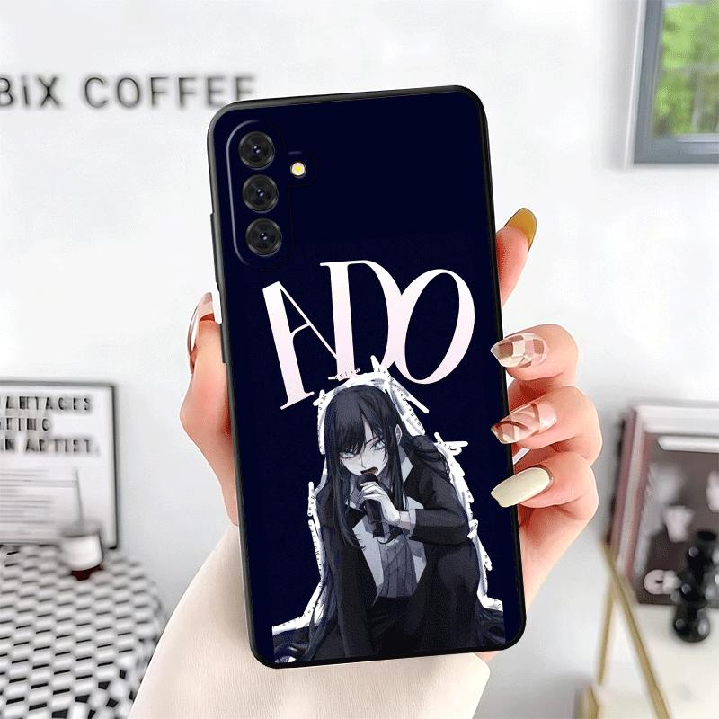 Ado Cartoon K-Kyogen X Uta Soft Phone Case for Samsung A17 A37 A57 A16 A26 A36 A56 A15 A25 A35 A55 A14 A24 A34 A54 A13 A23 A33 A