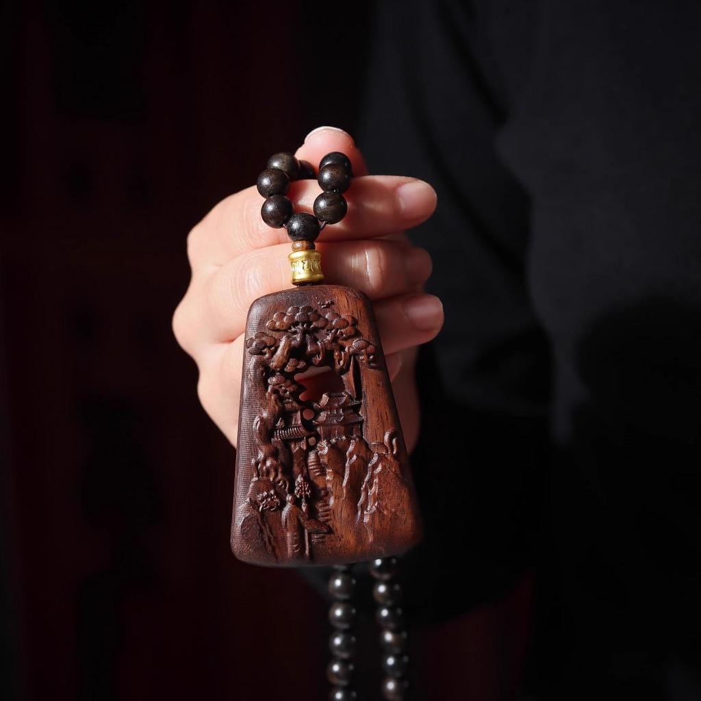 Chengui Zhao Gongming Martial God of Wealth Pendant Necklace – Five Ways God of Wealth Design for Men and Women