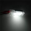 Bombilla Led Interior para coche, lámpara para guantera, luz de maletero, 12V, 1 par, para Peugeot 206, 207, 306, 406, 307, 406, 407, 607, 806, 308, 3008