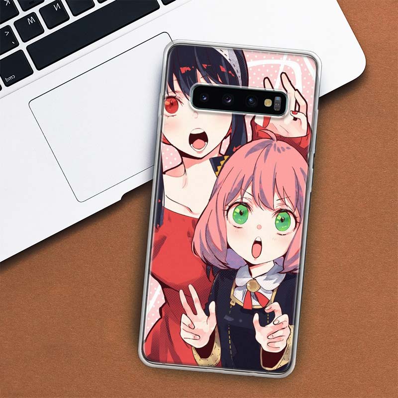 

SPY×FAMILY Аня Детский Чехол для Телефона Для Samsung Galaxy S10 Plus S20 FE S21 S22 Ultra S10E S9 S8 + S6 S7 Edge Lite Оболочка Coque Samsung S22 Ultra