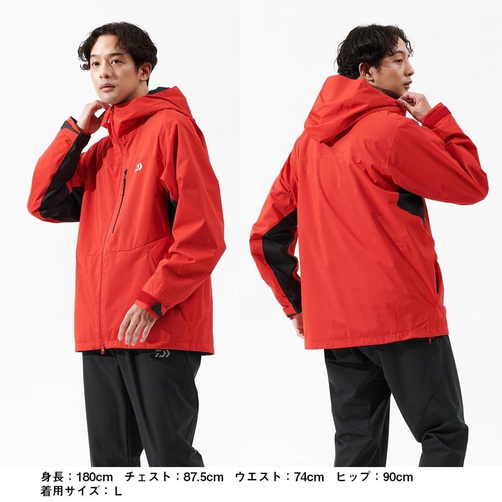 Rain Jacket Black Camo XL [DAIWA] 25DR-3625J