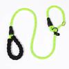 Explosion-Proof Nylon Dog Leash with P-Type Rope and P-Chain for Large Dogs