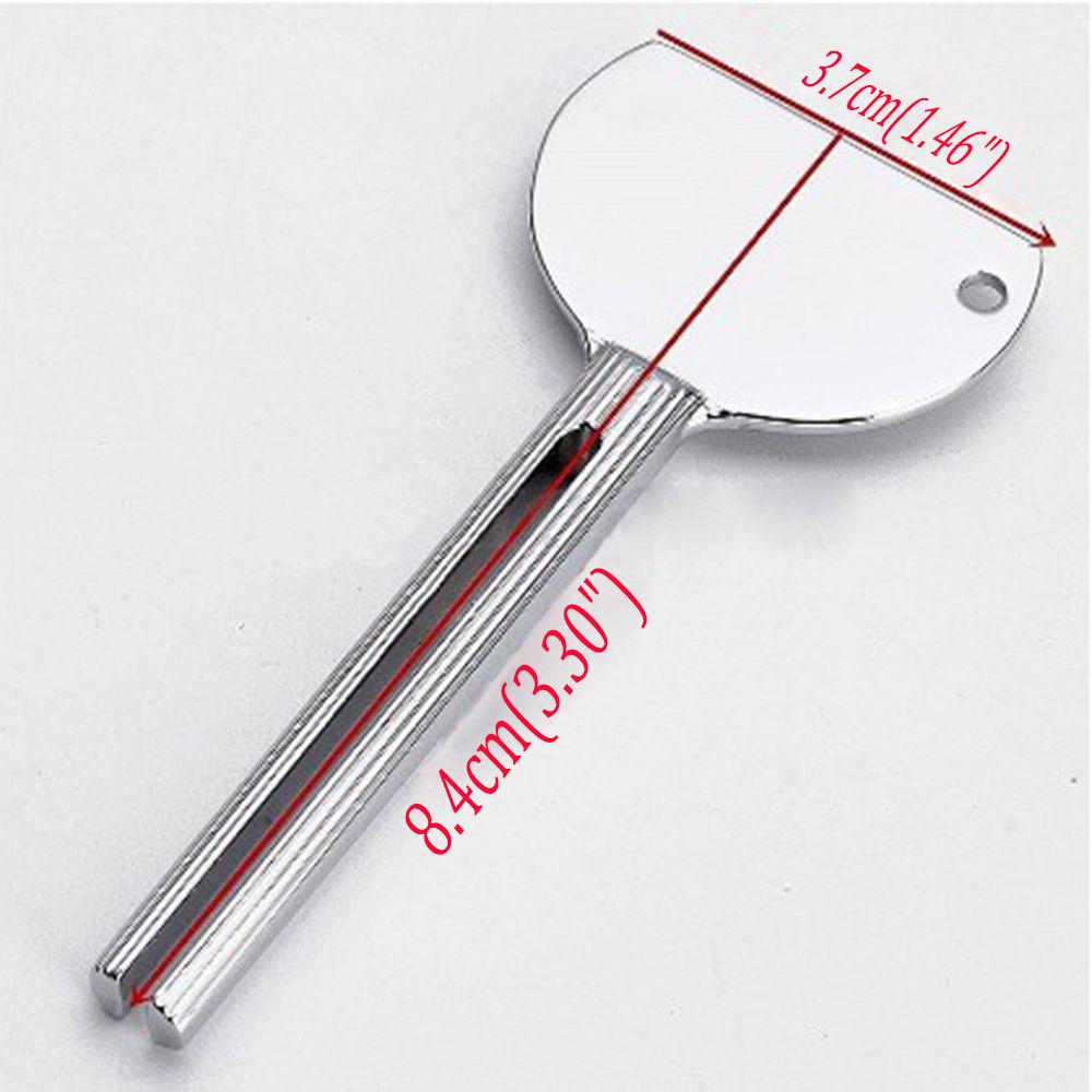 Edelstahl U-Form Metallrohr Zahnpasta Auspresser Spender Salbe Extruder