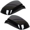BMW 5 E60 E61 03-08 Spiegelkappe Schwarz Glänzend Links & Rechts 2er Set