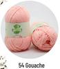 Combed 5-Ply Milk Cotton Yarn for DIY Knitting & Crochet - Medium-Thick Scarf & Blanket Material Pack