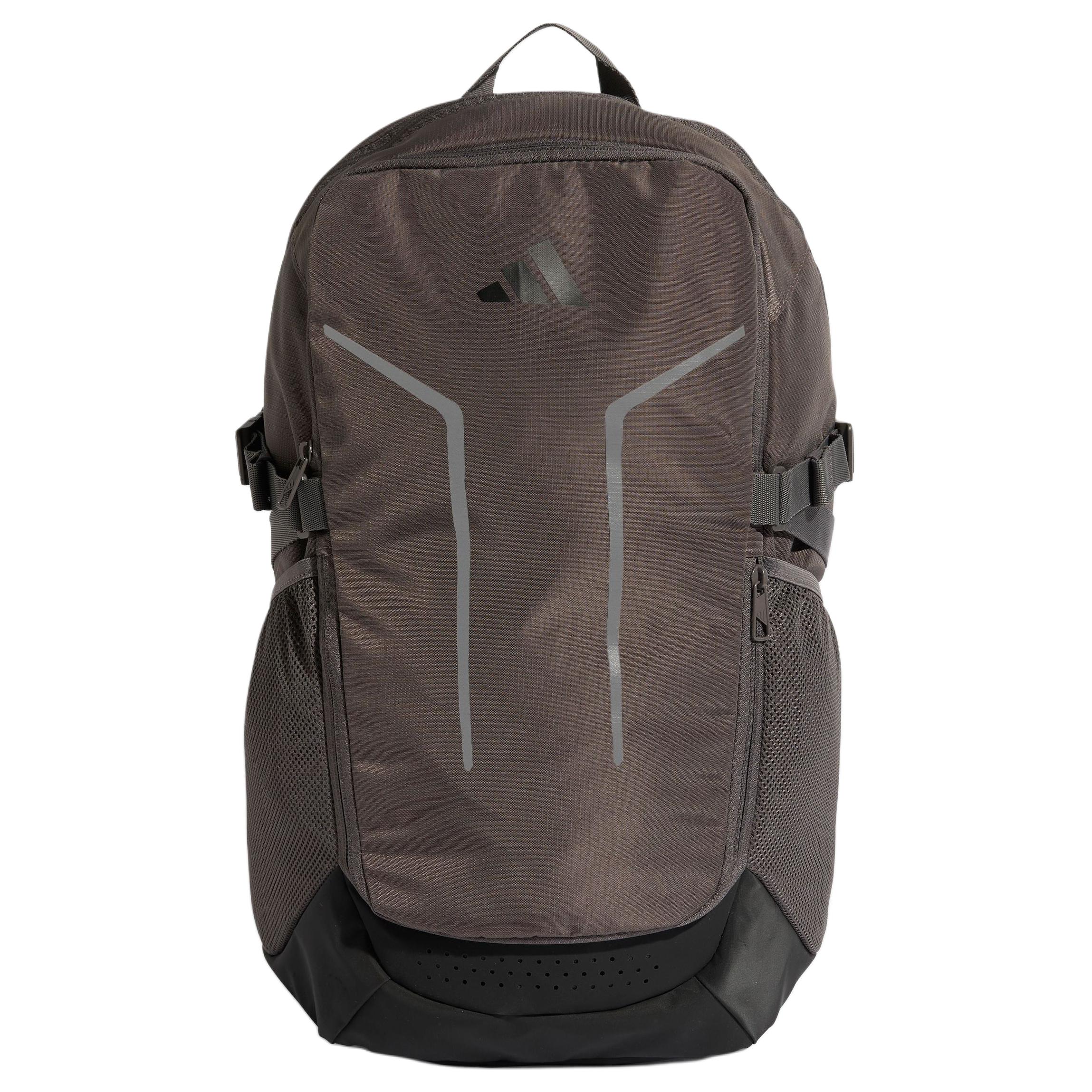 

Adidas Primellift 27.06L Logo Checkered Fabric Backpack Unisex Backpack Charcoal-Gray Black KC6925 Charcoal Gray & Black