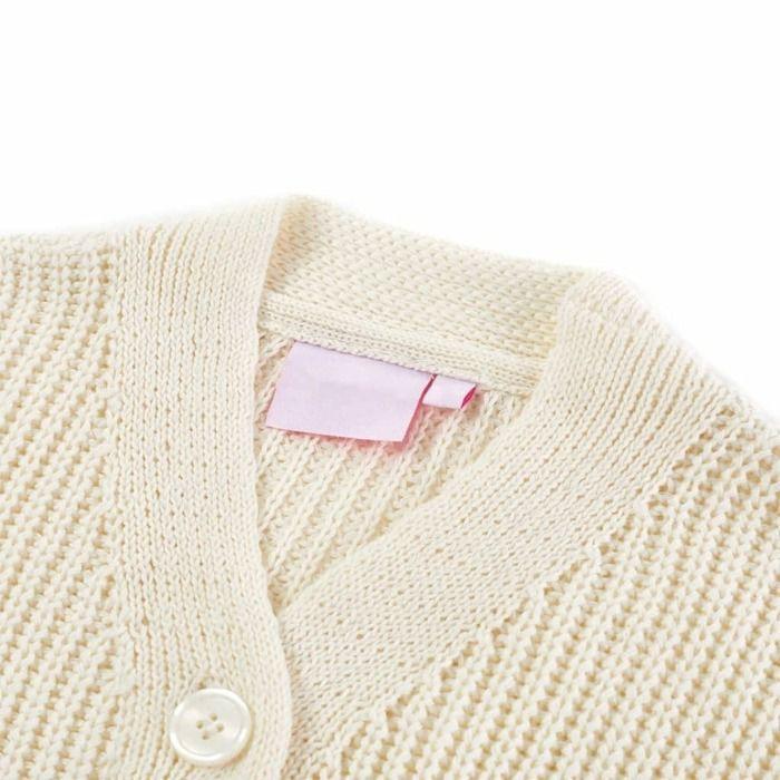 Cardigan - vidaXL - Fille - Rouge - Tailles 1,5 à 10 ans - Qualité abordable