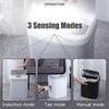 15L Automatic Touchless Smart Infrared Motion Sensor Rubbish Waste Bin Kitchen Trash Can Garbage Bins for Home Room Kitchen Car 26.5 * 20.8 * 33 CM