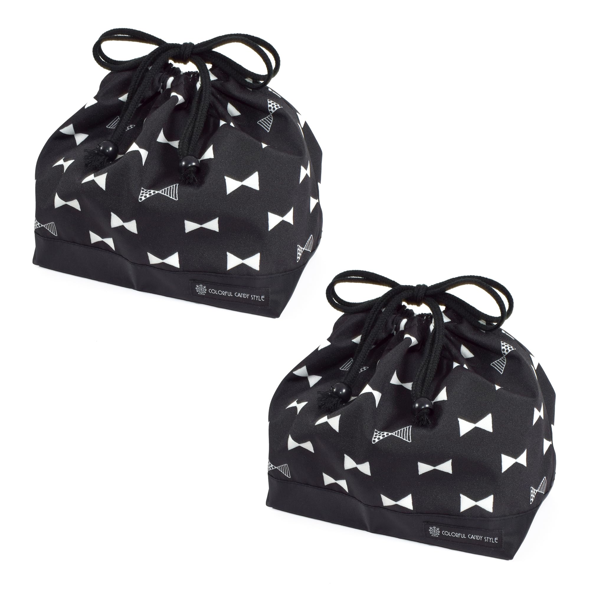 

ЯРКИЙ КОНФЕТНЫЙ СТИЛЬ Ланч-мешок на кулиске с боковинами, лента для имени, милый набор для ланча, детский сад, стильный ланч для начальной школы, NL702402 сумки,