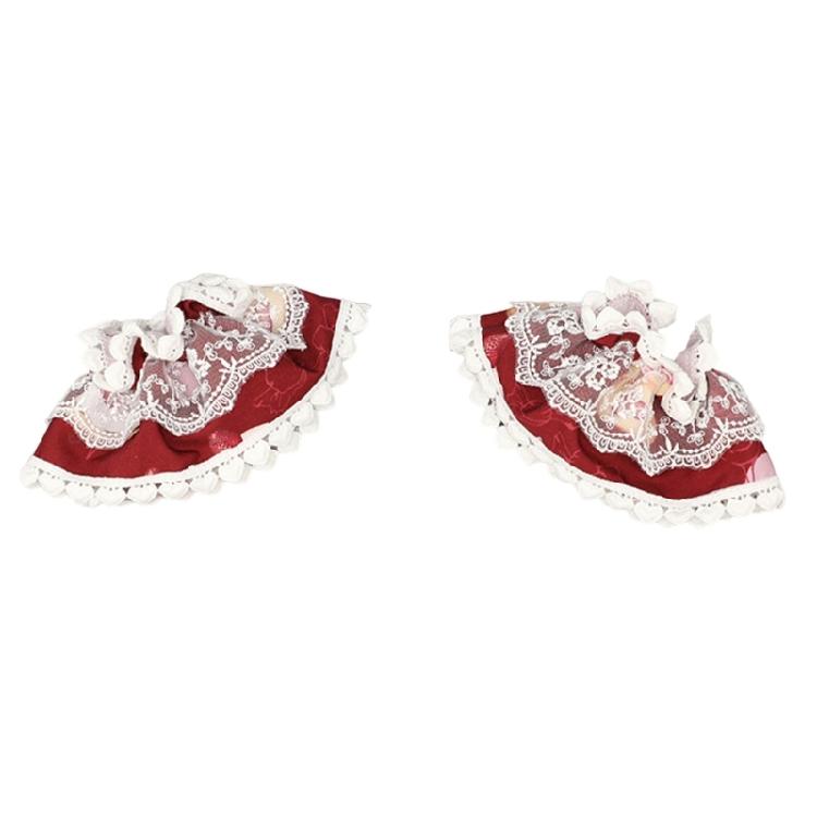 Stylowa Koronkowa Opaska do Włosów Rękawy na Ręce Rekwizyty do Kostiumu Maid Anime Nakrycie Głowy Dla Kobiet Nastolatek Japońskie Wydarzenie Animacyjne Nakrycie Głowy