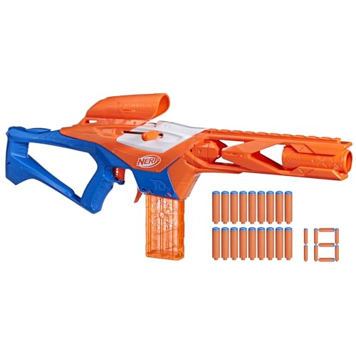 Nerf N Series Pinpoint Blaster, Includes 18 N1 Darts and a 10-dart Clip, Perfect for Indoor and Outdoor Play. Ages 8+. F8621 Authentic.
