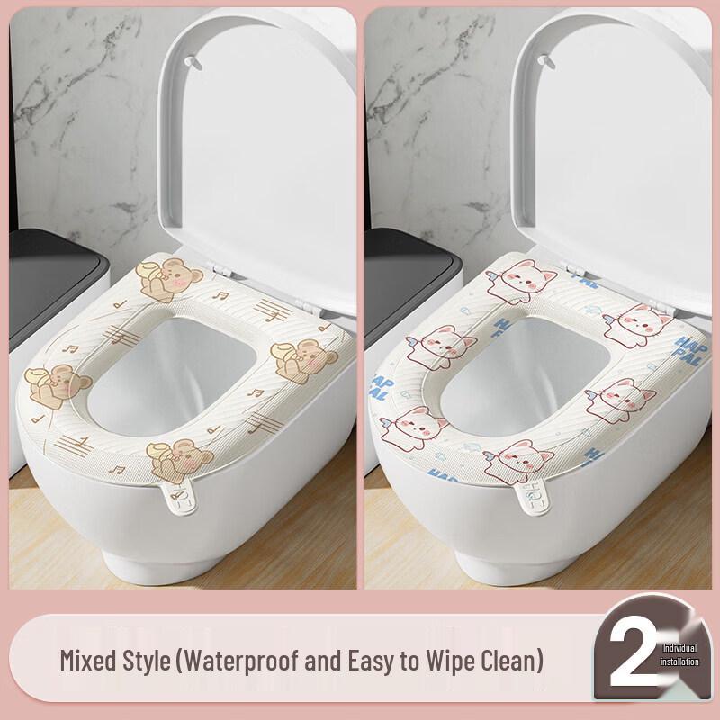 LIEI Waterproof EVA Toilet Seat Cushion