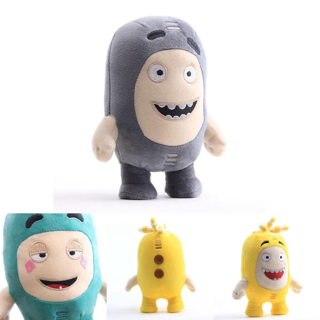 Entzückende Oddbods 23cm Plüsch Weiches Kuscheltier Newt Bubbles Pogo Zee Jeff Fuse Slick Puppe