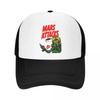 Martian Girl Film Mars Attacks Travel Mesh Baseball Caps Women Printing Female Beach Sun Hat Peaked Cap