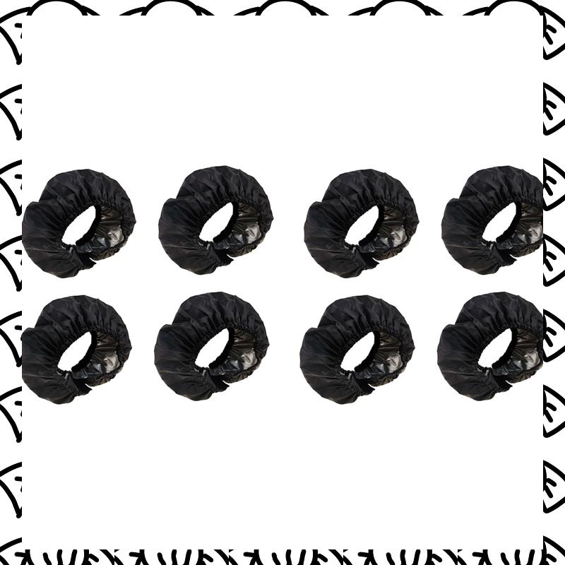 A71Z 8X Baby Stroller Wheel Cover Dustproof Wheelchair Tire Protector Infant Pushchair Pram Wheel Anti-Dirty Cover 25CM