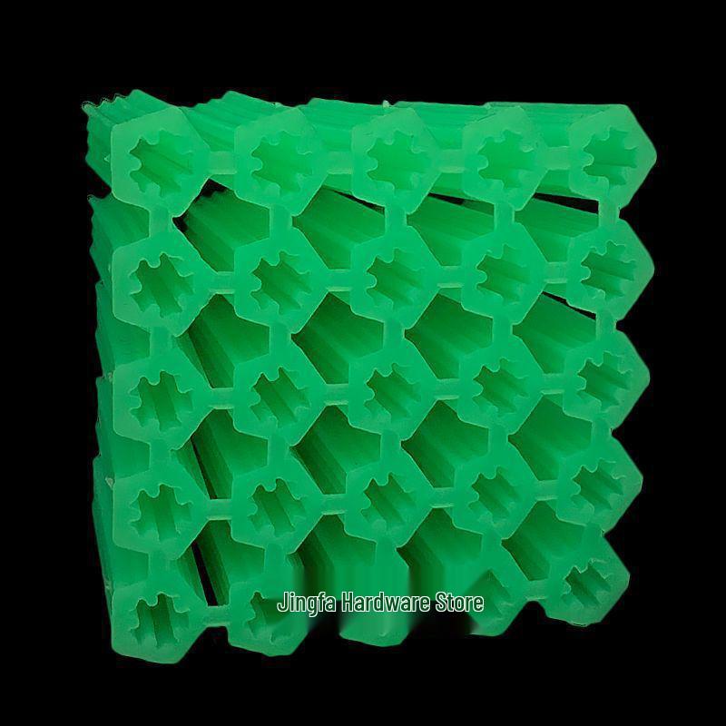 Green 6mm & 8mm Plastic Expansion Tube with Self-Tapping Screw Wall Plug, M6 & M8.