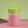 Creative Insulated Stainless Steel Thermos Cup Leak Proof Portable Thermos Bottle 500ml with Spoon Thermos Pot Office