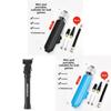 Portable Bicycle Pump With Plastic Material For Inflating Basketballs And Cycling Equipment