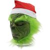 The Green Monster Mask Christmas Green Face Mask for Adults & Kids