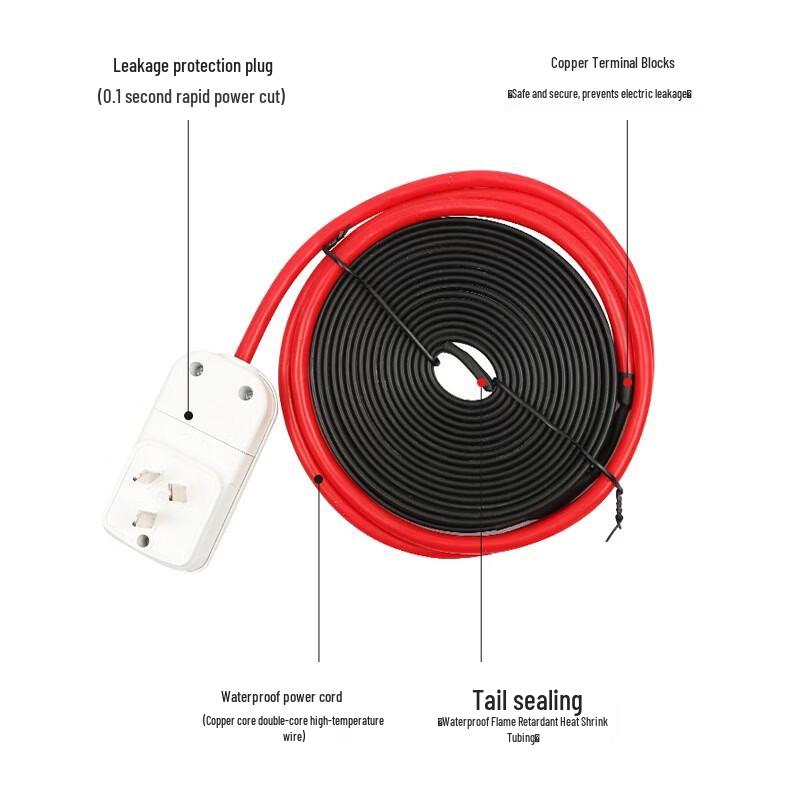 Self-Regulating Electric Heating Cable Kit
