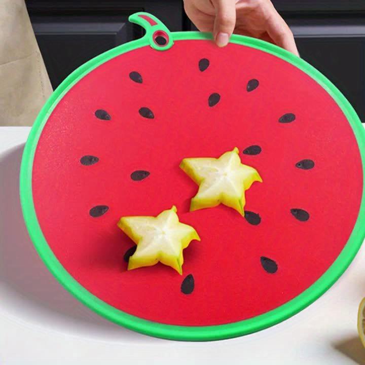 Two Complementary Fruit Watermelon Lemon Cutting Board, Suitable for Kitchen, Food, Safe Home, Picnic 30cm/ 11.81in