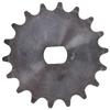 420 Sprocket 18 Tooth Carbon Steel Chain Wheel Replacement Accessory 0.7x0.5in Inner Diameter