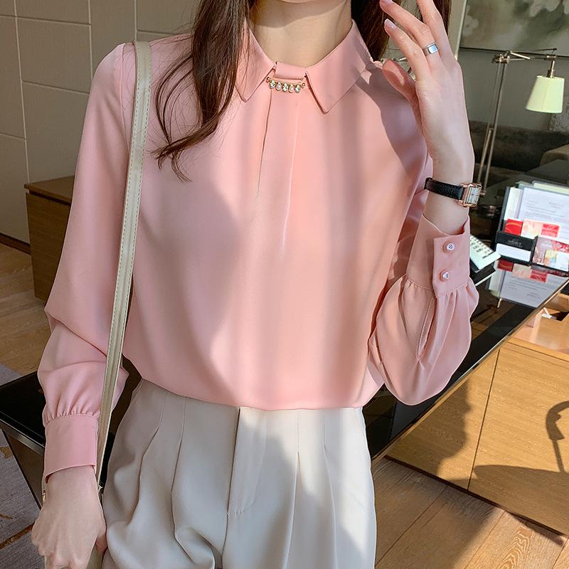 Satin Women's Shirt: Elegant, Fashion-Forward Spring/Summer 2025 Western Style Top