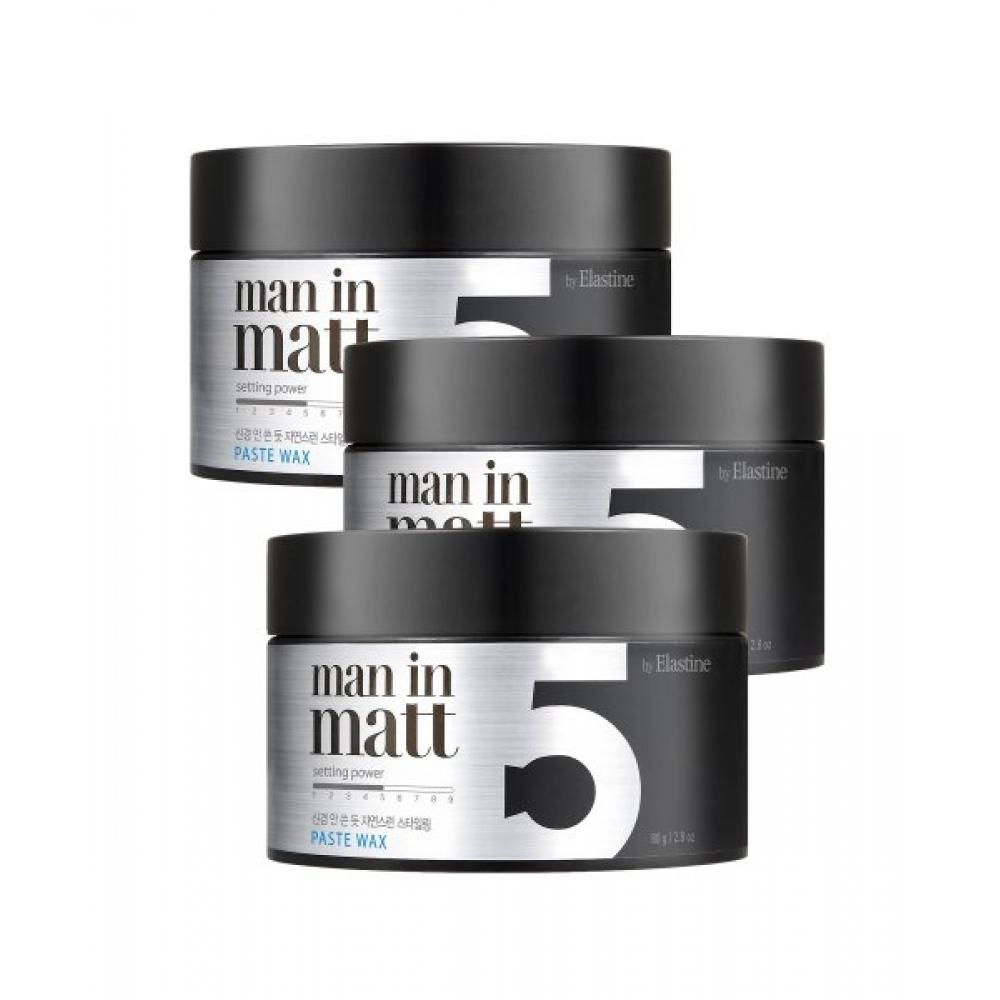 ElastIne Man In Matte Paste WaX 80g X 3