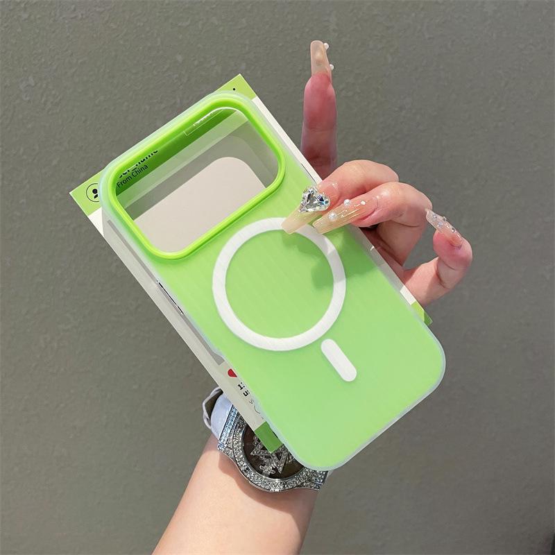 Magnetic Wavy Texture Drop-Proof Phone Case for iPhone 14/13/12/11 & Apple 17Air/16/15PROMAX iPhone 12 Pro