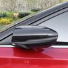 For Hyundai i20 i20N BAYON     ABS Carbon Black Side Door Rearview Mirror Cover Trims Sticker Car Accessories