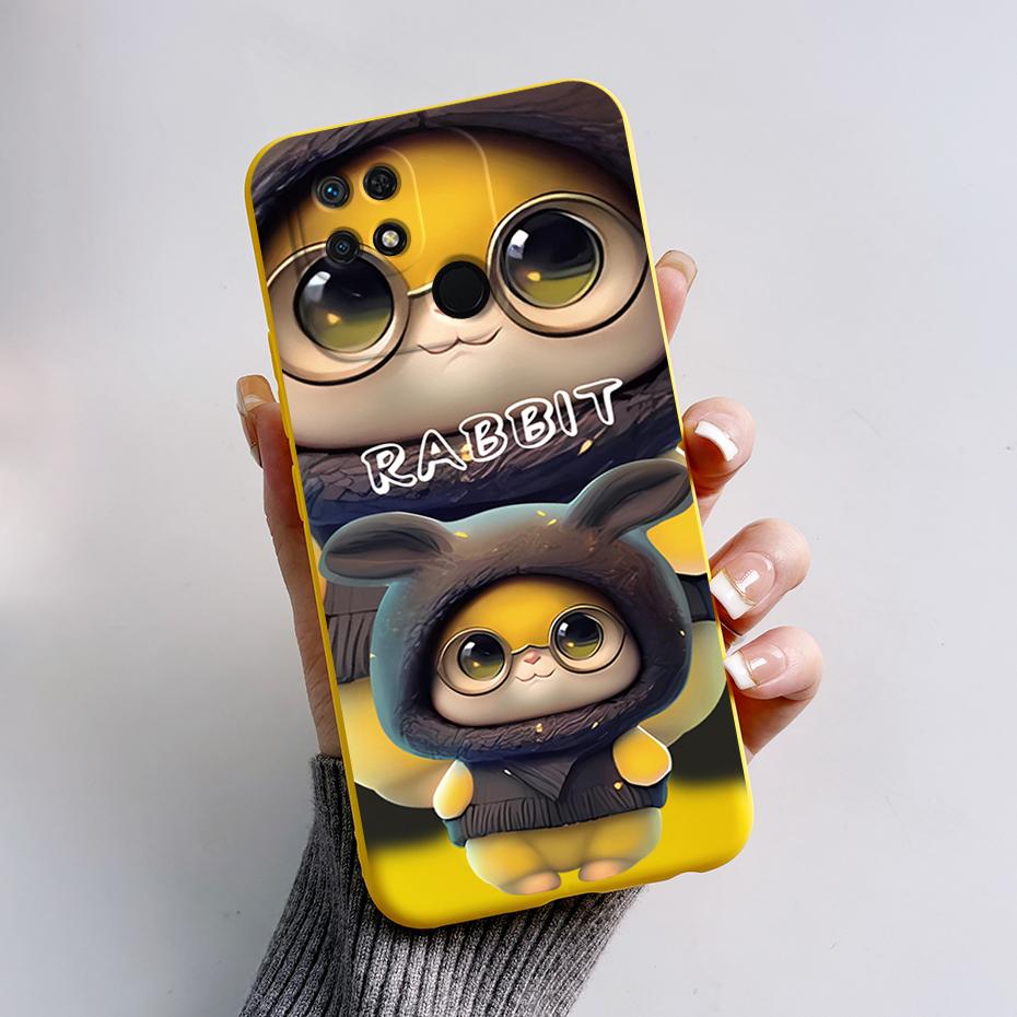 for Funda Poco C40 C65 C55 C51 Case Cute Panda Soft Silicone Back Cases for Xiaomi Poco C40 C 40 Phone Cover for PocoC40 Bumper