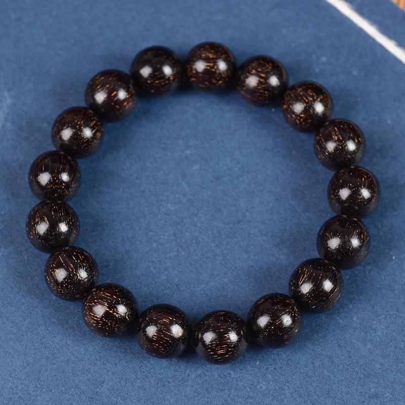 Bransoletka z mikrolistkowego sandałowca czerwonego o wysokiej gęstości, stary materiał Wenus