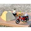 Tomytec GeoCore 64 Car Snap 30a Solo Camping Honda CT125 Hunter Cub ABS Resin PVC Figures Accessories Pre-painted Partially Assembled 334583