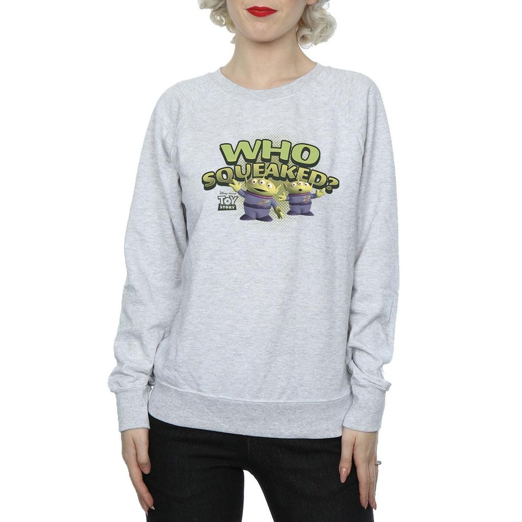 Disney Womens/Ladies Toy Story Who Squeaked? Sweatshirt